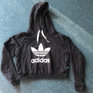 Cropped Adidas Hoodie